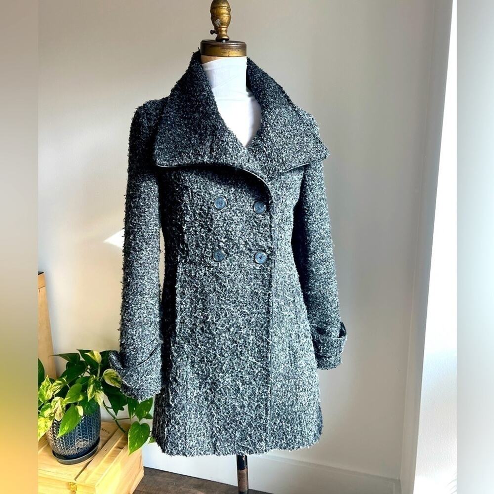 Steve Madden charcoal grey pea coat